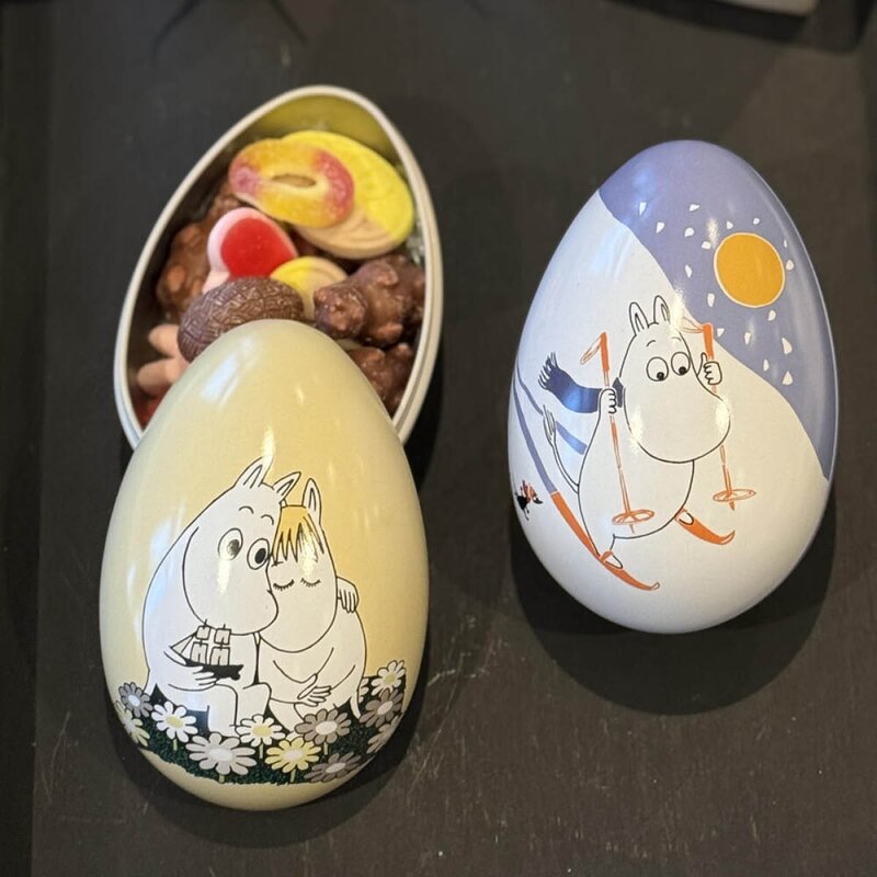 Moomin Mummi påskeegg 15 cm klem