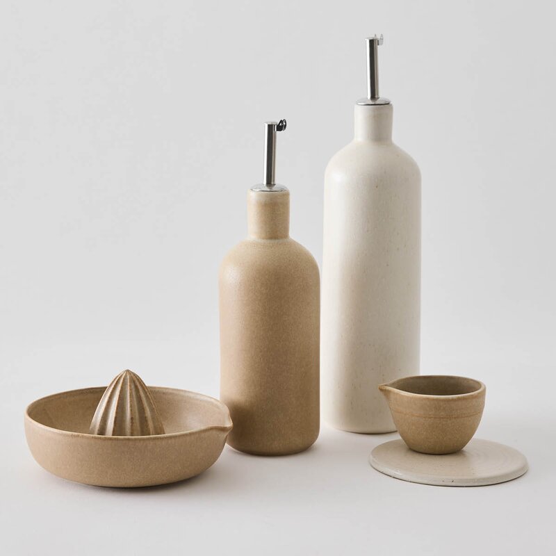 Tell Me More Palermo sitruspresse steintøy 14 cm sand