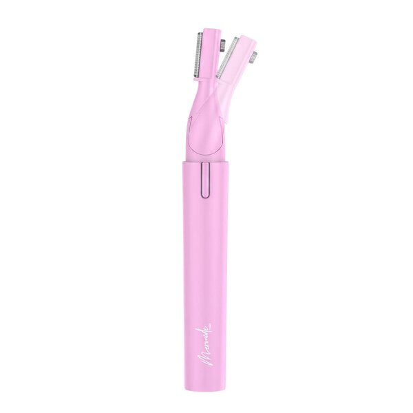 Mermade Facial Shaver øyenbrynstrimmer / ansiktstrimmer rosa