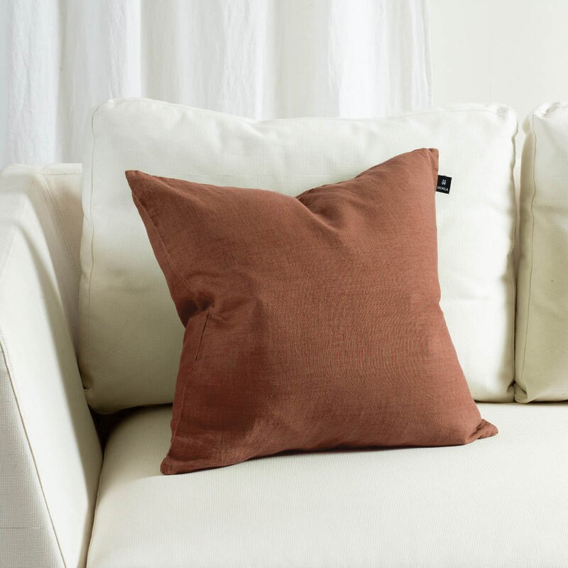 Himla Sunshine putetrekk lin 50x50 cm grounded