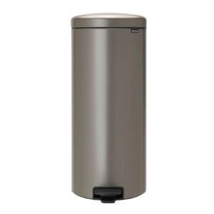 Brabantia NewIcon pedalbøtte 30L platinum