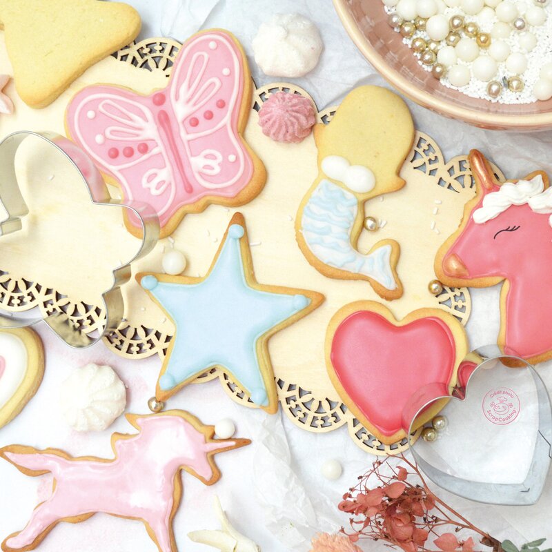 ScrapCooking Kakeformer 16 stk eventyr blank
