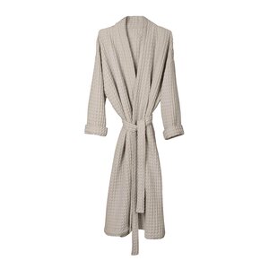 The Organic Company Big Waffle badekåpe M/L stone