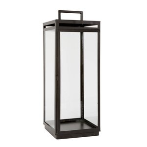 Holmen Carl lykt 80 cm svart/klar