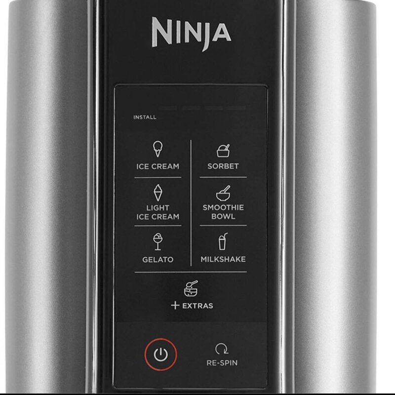 Ninja CREAMi Deluxe Iskremmaskin NC302EU 800W sølv/svart