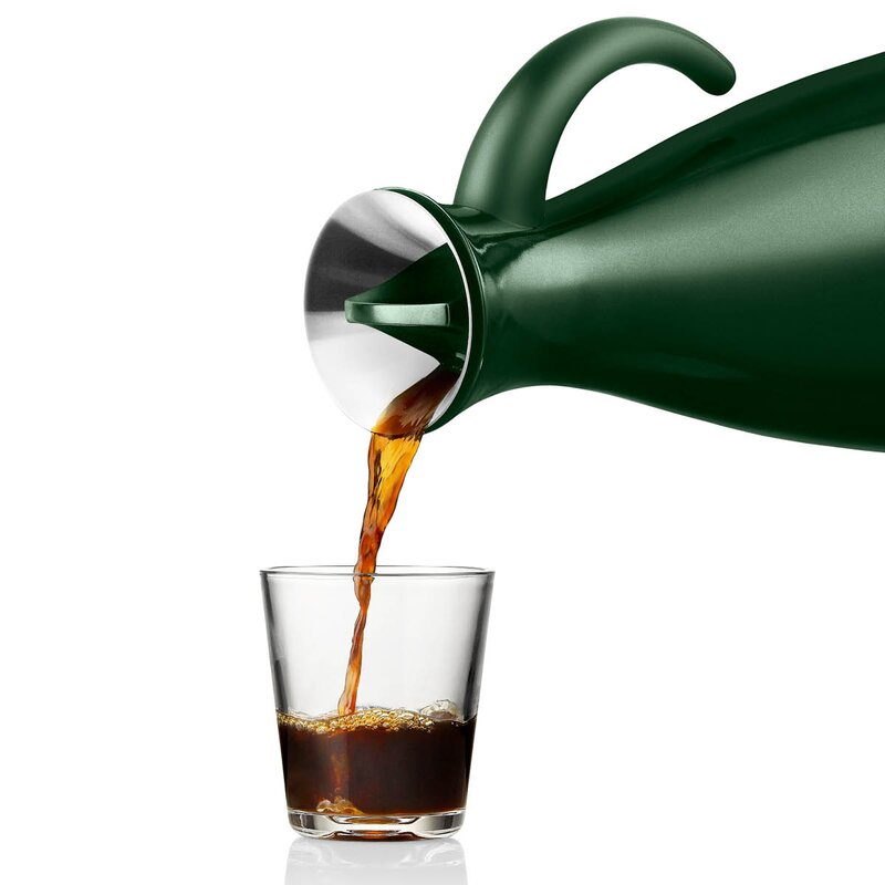 Eva Trio Termokanne 1L Glossy Green