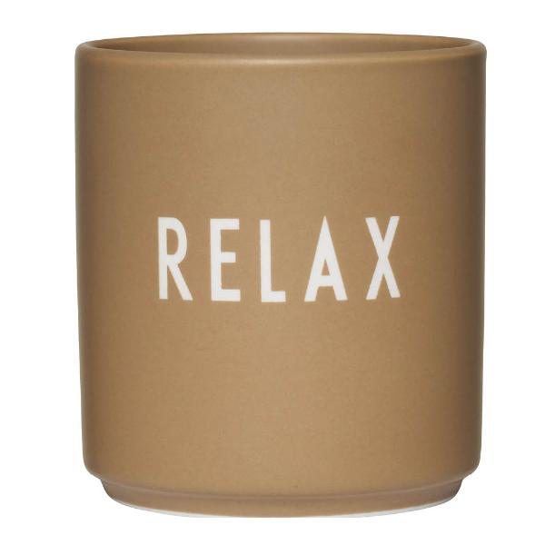 Design Letters Favourite Good Life Collection kopp RELAX camel