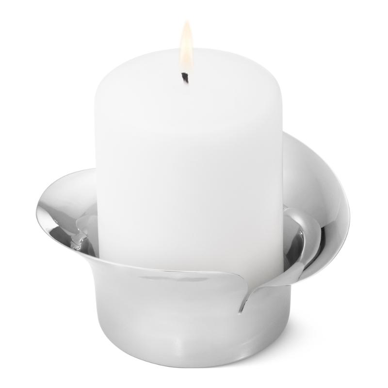 Georg Jensen Bloom botanica kubbelysestake rustfri