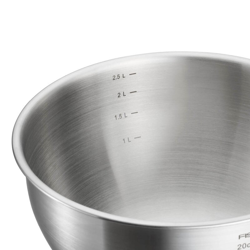 Fiskars Functional Form bakebolle 2,5L rustfritt stål