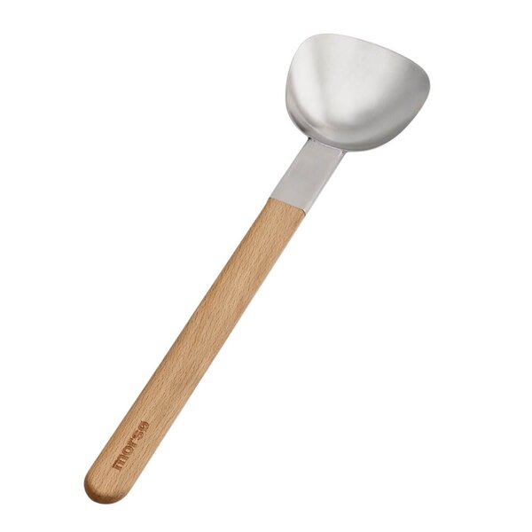 Morsø Vulcano wok redskap stekespade 39,5 cm stål/eik