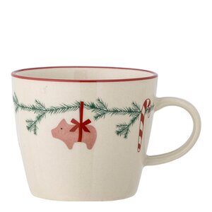 Bloomingville Yule krus 30 cl julemotiv
