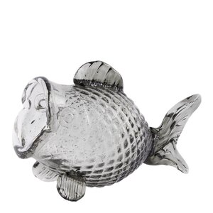 Pols Potten Fat Fish krukke 38 cm mørkegrå