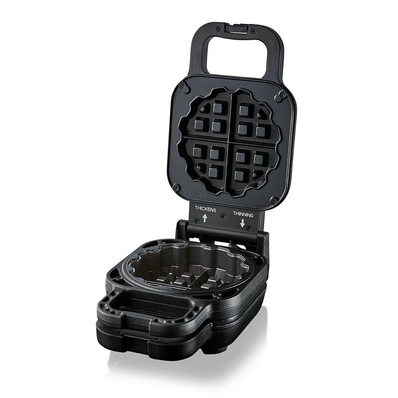Cloer Cloer Waffle Pie Maker vaffeljern CL6150 svart