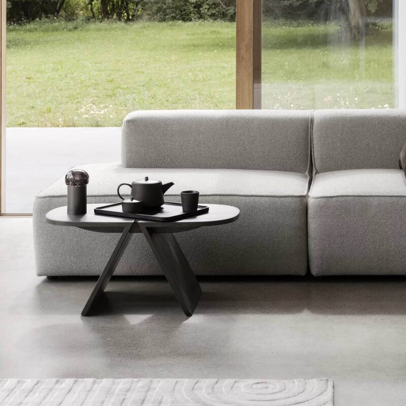 Blomus Kumi sukkerskål 6 cm mørk brun