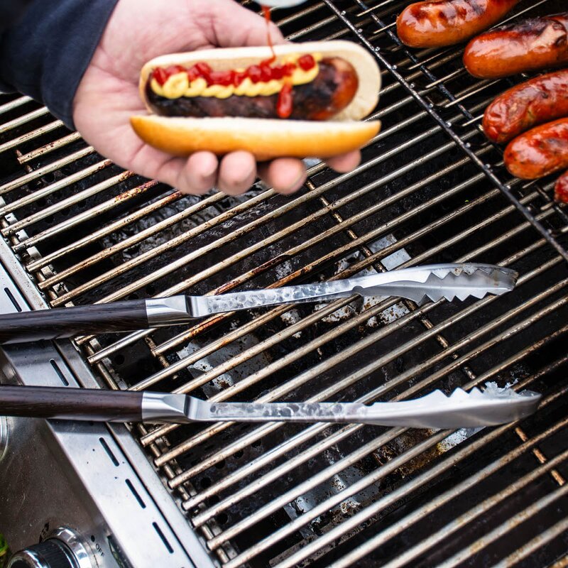Satake Kuro BBQ tang 45 cm brun/rustfri