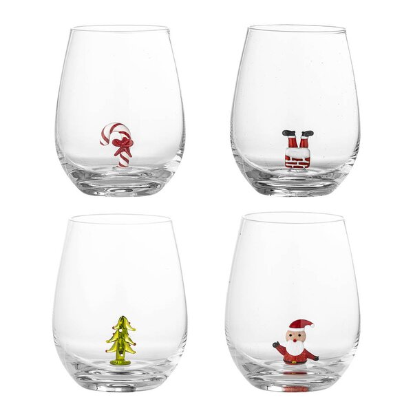Bloomingville Misa drikkeglass 56 cl 4 stk jul