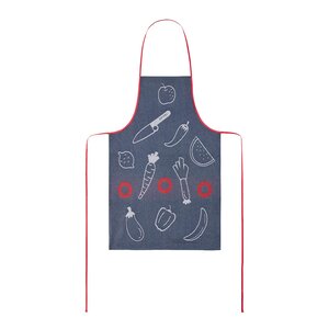 Opinel Petit Chef forkle barn bomull blå