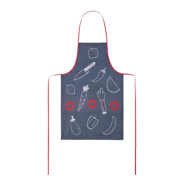 Opinel Petit Chef forkle barn bomull blå