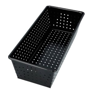 Birkmann Bread Buddies brødform 20 cm perforert svart