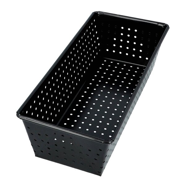 Birkmann Bread Buddies brødform 20 cm perforert svart