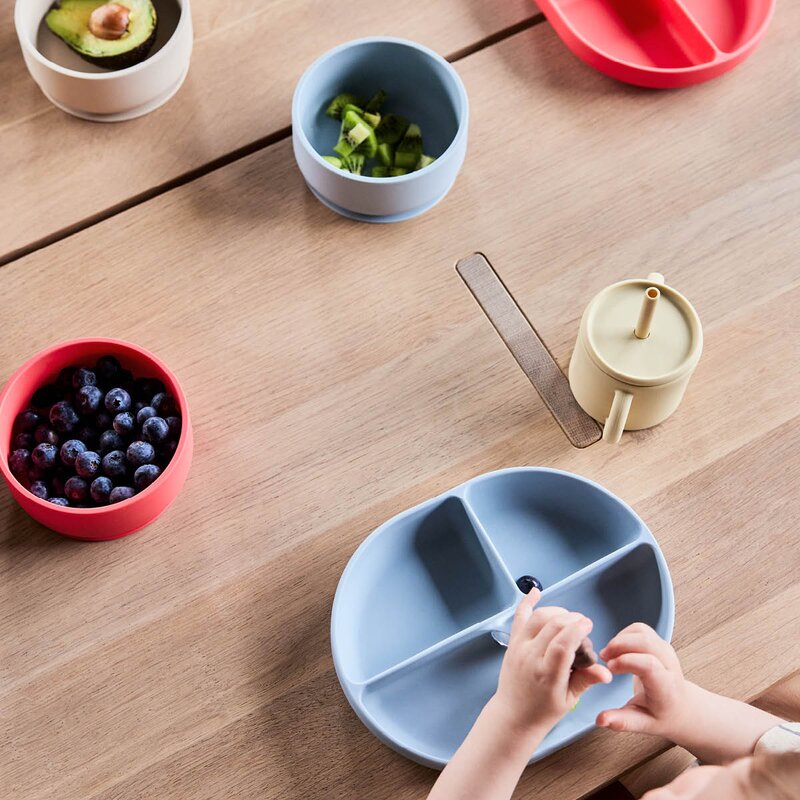 OYOY Enkei sugeplate 17x21,5 cm Dusty blue