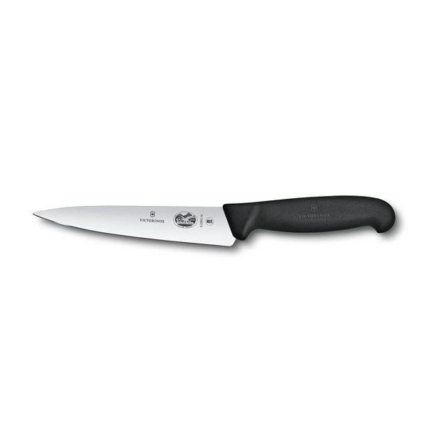 Victorinox Fibrox kokkekniv 15 cm svart