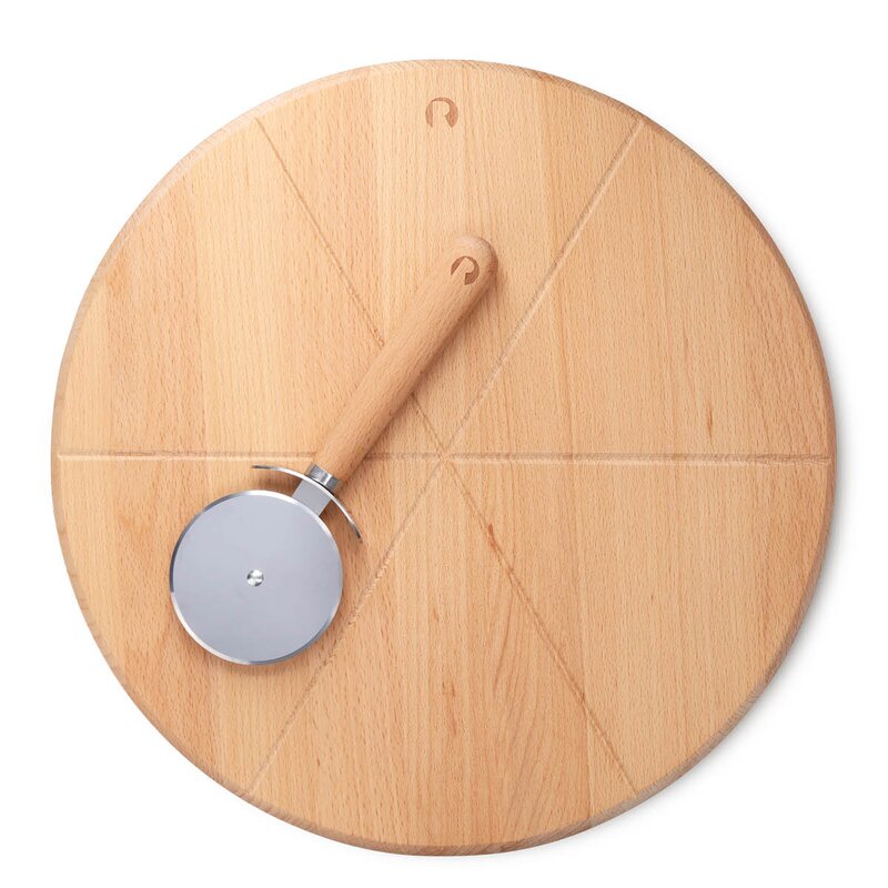 Rosendahl Grand Cru pizzabrett 35 cm og skjærer
