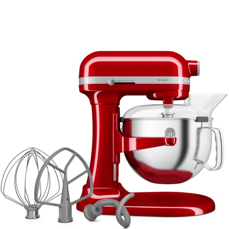 KitchenAid Artisan kjøkkenmaskin med bolleløft 5KSM60SPXEER 5,6L rød