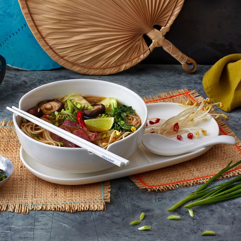 Villeroy & Boch Soup Passion ramenskje 2 stk hvit