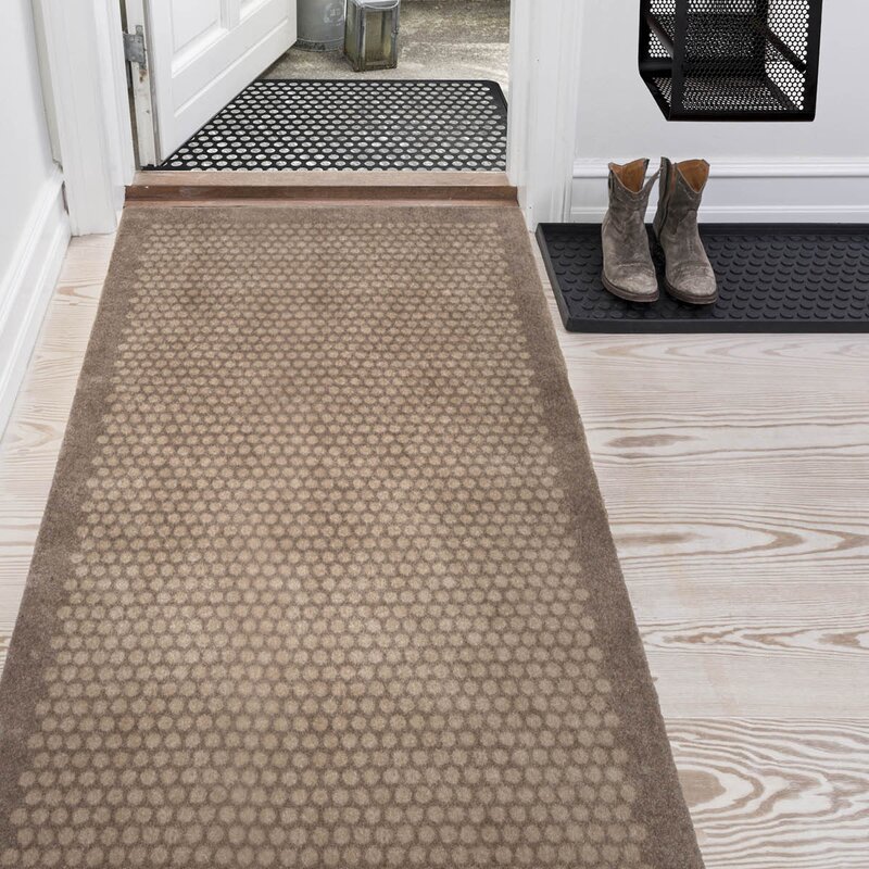 Tica Copenhagen Dot gulvmatte 200x90 cm beige