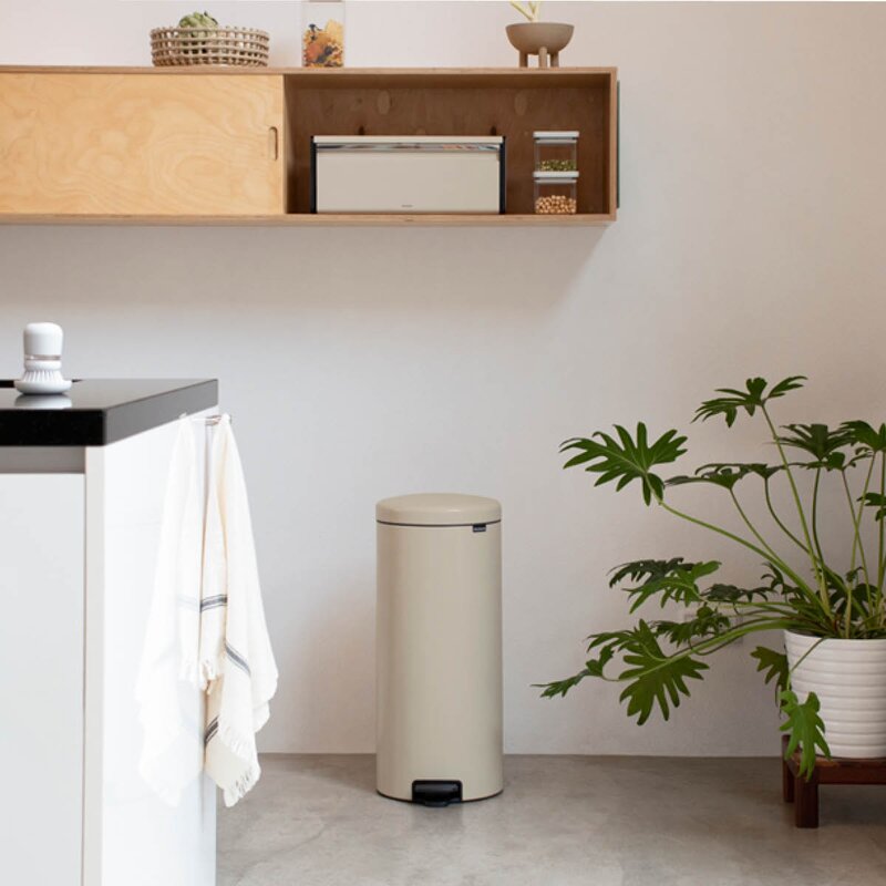 Brabantia NewIcon pedalbøtte 30L soft beige