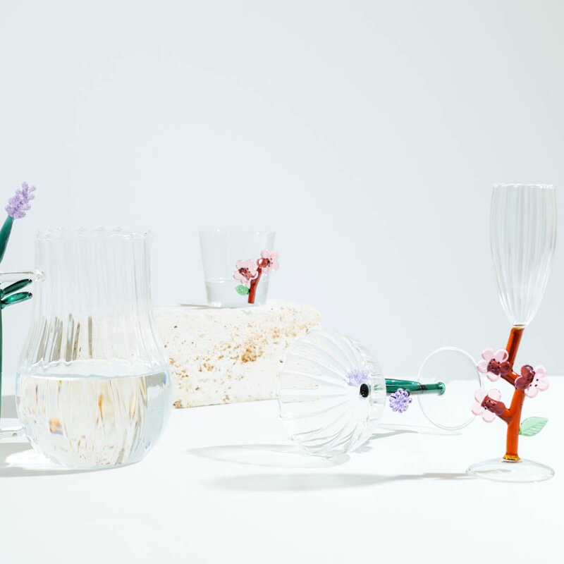 Ichendorf Milano Botanica champagneskål 28 cl lavendel
