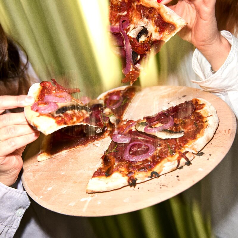 Rosendahl Grand Cru pizzabrett 35 cm og skjærer