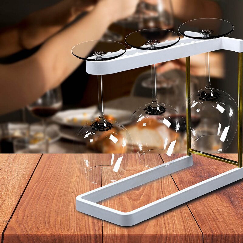 Happy Sinks Happy vinglassholder hvit