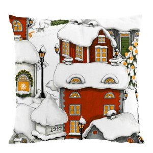 Arvidssons Textil Lyckeby putetrekk 47x47 cm rød