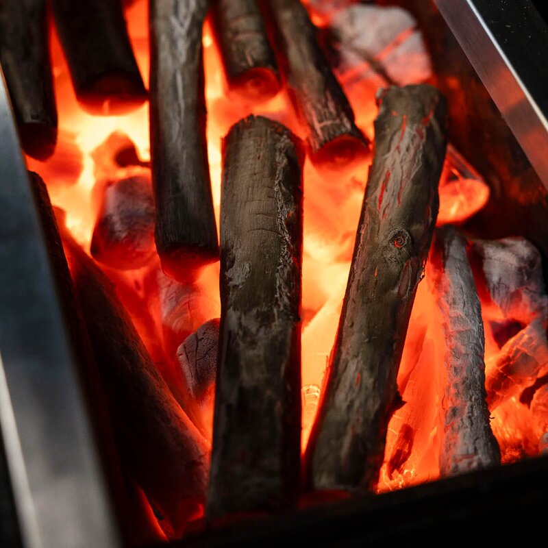 Kamado SUMO BInchotan White Eucalyptus grillkull 5 kg