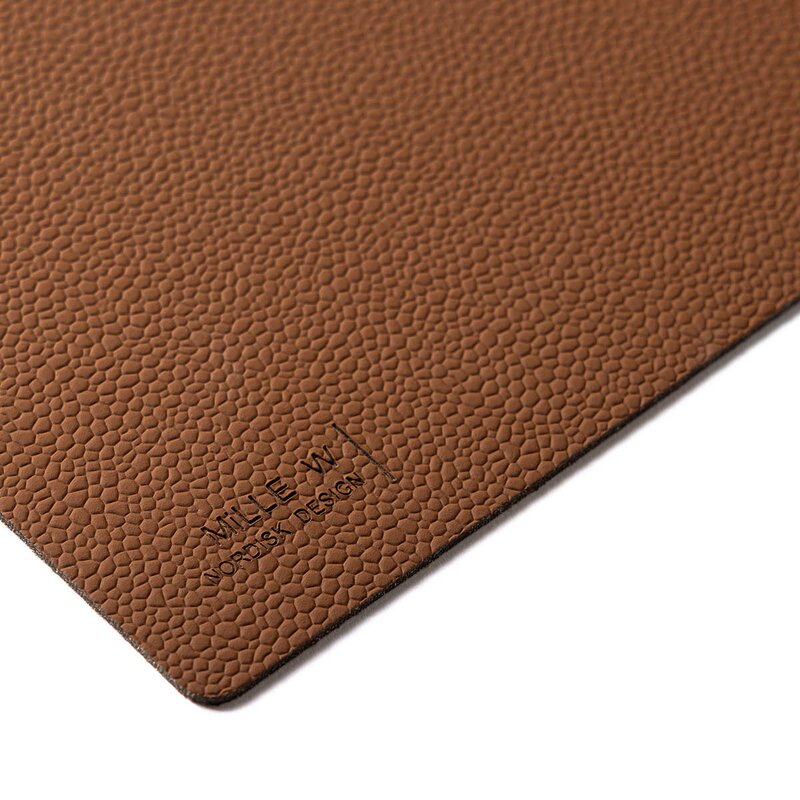 MiLLE W NORDISK DESIGN Rektanguler bordbrikke 45x35 cm brun