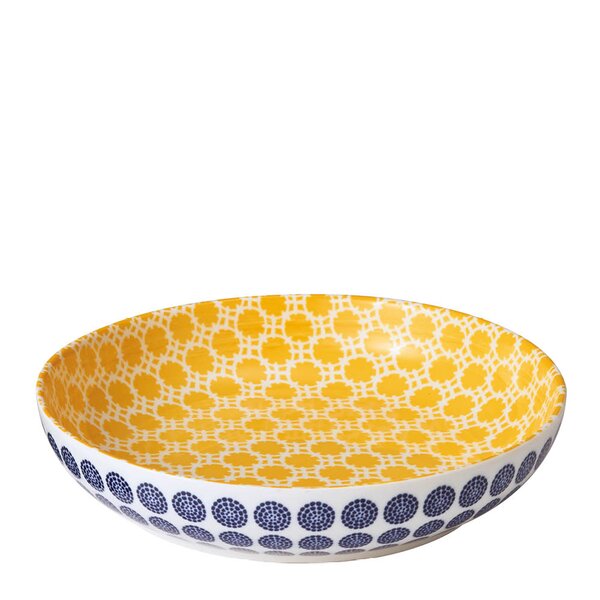 Cilio AMICI skål 75 cl 21 cm prikker