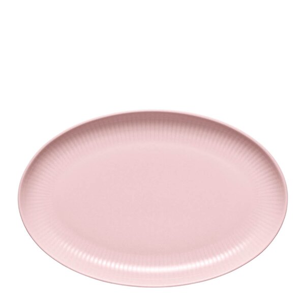 Eva Trio Legio Nova Palette Palette oval coupe tallerken 24,5 cm soft pink