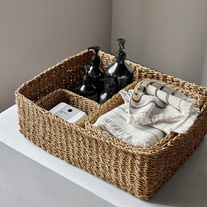 Meraki Oppbevaringskurv 7 stk sjøgress