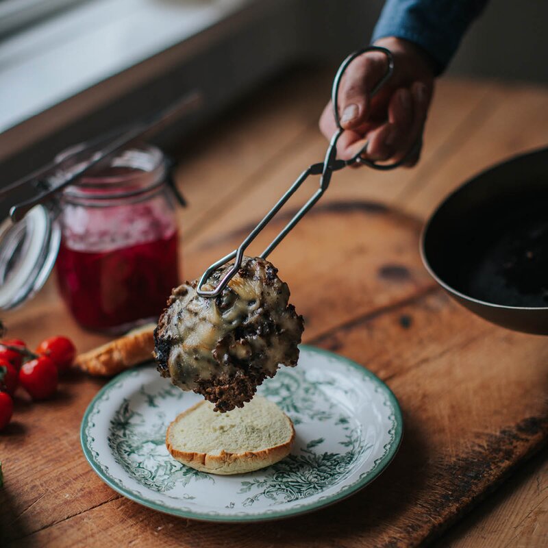 Dorre Kelle kjøkken- og serveringstang 25,5 cm stål