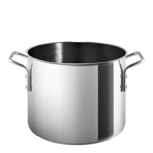 Eva Trio Stainless Steel gryte 4,8L keramisk Slip-Let® belegg