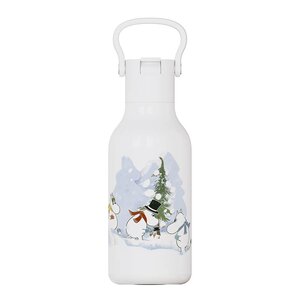 Stelton Tabi flip straw termoflaske 0,4L Moomin winter