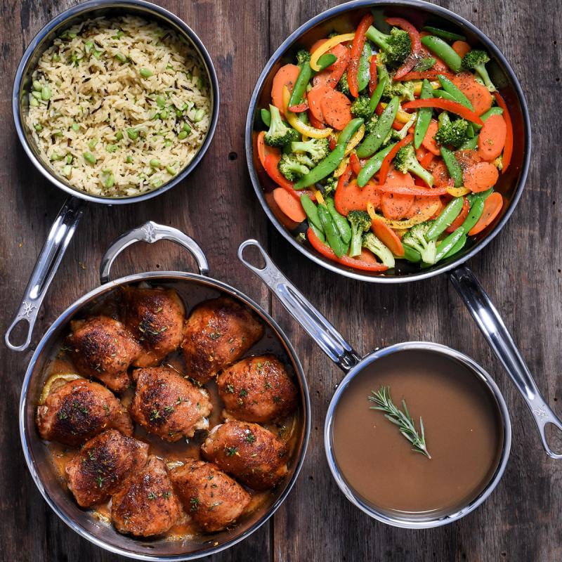 Hestan Nanobond kasserolle med lokk 2,8L stål