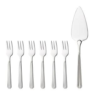 Hardanger bestikk Renessanse kakesett 7 deler
