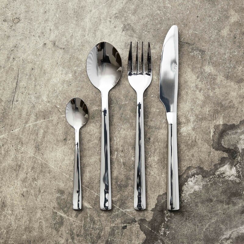 Aida RAW bestikksett 48 deler mirror polish