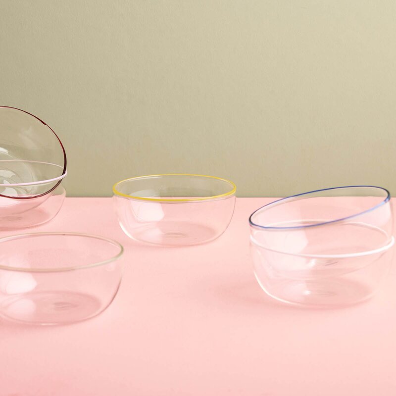 Aida - Life in colour Art skål 38 cm blueberry