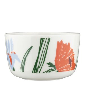 Marimekko Puutarhakutsut bolle 25 cl hvit/grønn/oransje