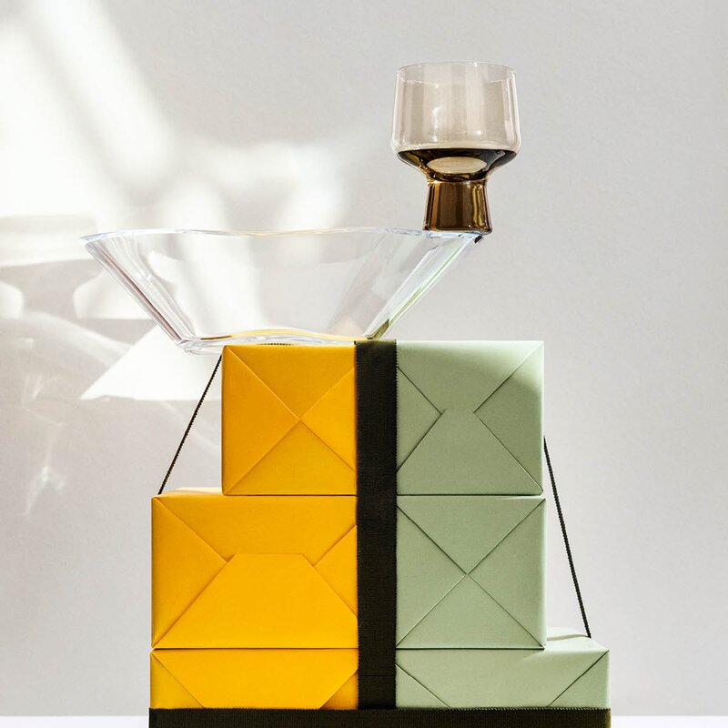 iittala Solare glass på fot 29 cl 2 stk lin