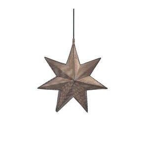 Markslöjd Ivy stjerne anheng 39 cm antikk messing